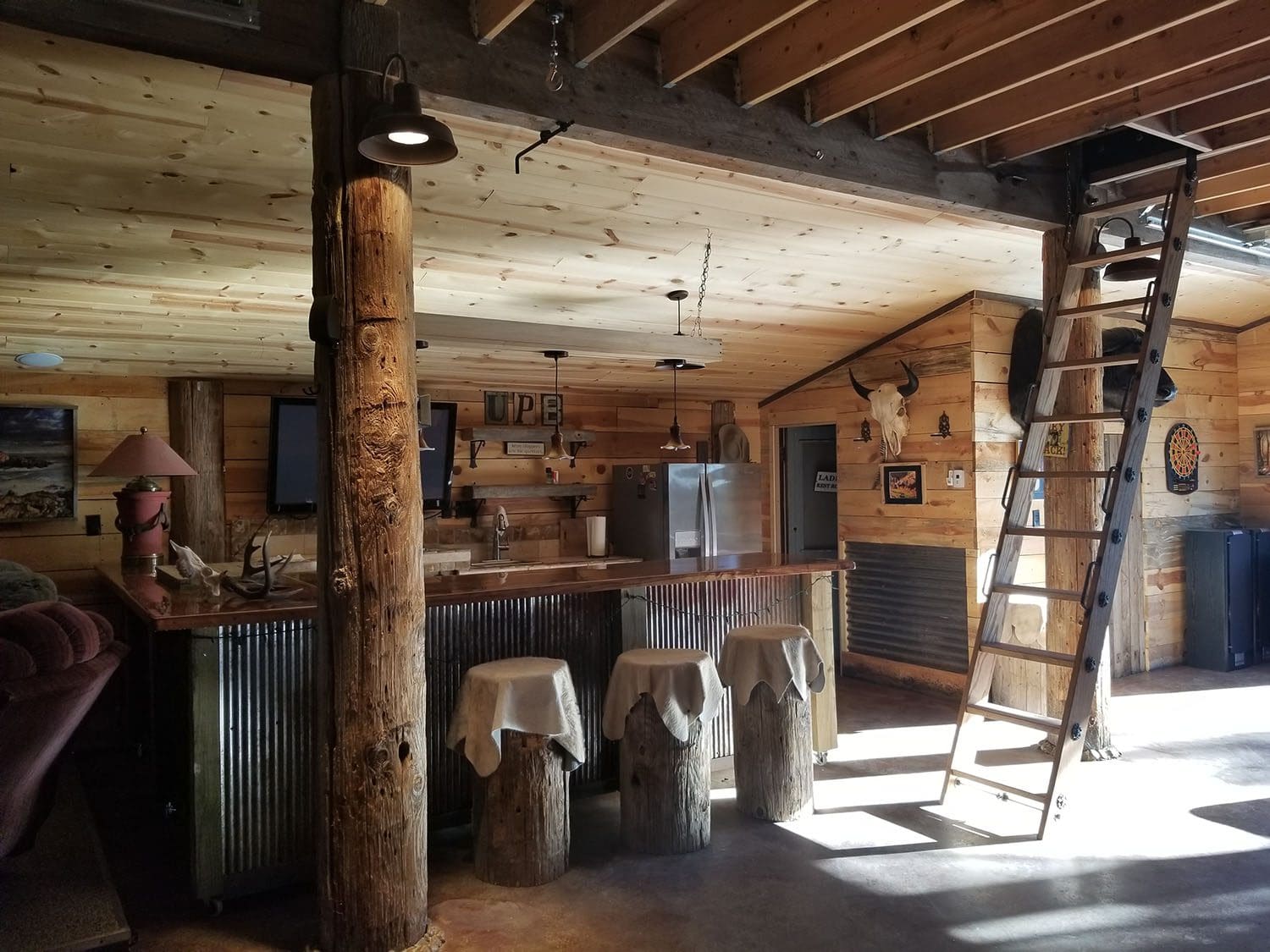 Inside view of the bar in The UPB.